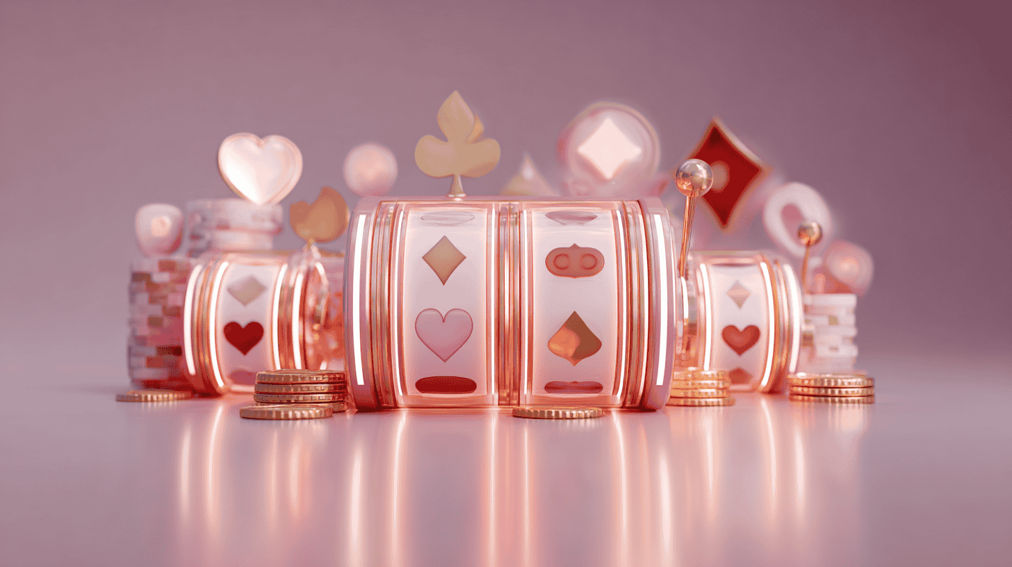 Uma colagem de diferentes cenas de jogos de casino online